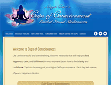 Tablet Screenshot of cupsofconsciousness.com